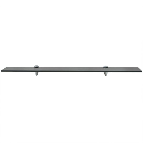 vidaXL Flytende hylle glass 80x20 cm 8 mm