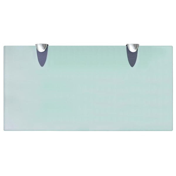 vidaXL Flytende hylle glass 40x20 cm 8 mm