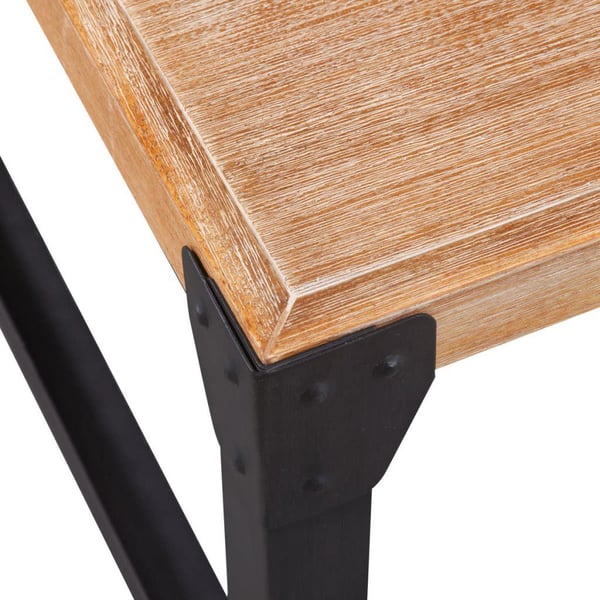 vidaXL Sofabord massivt akasietre 100x60x45 cm change2