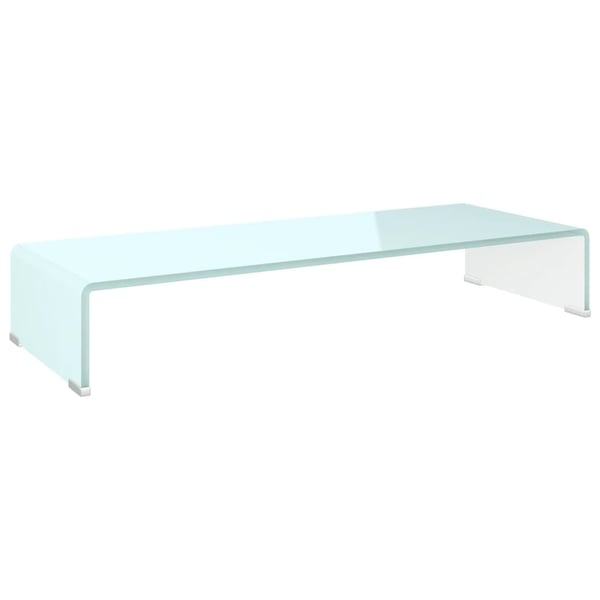 vidaXL TV-benk glass grønn 80x30x13 cm