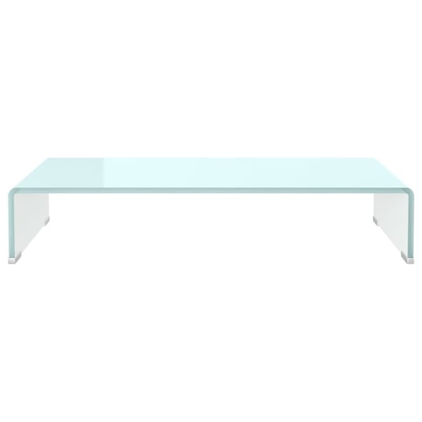 vidaXL TV-benk glass grønn 70x30x13 cm