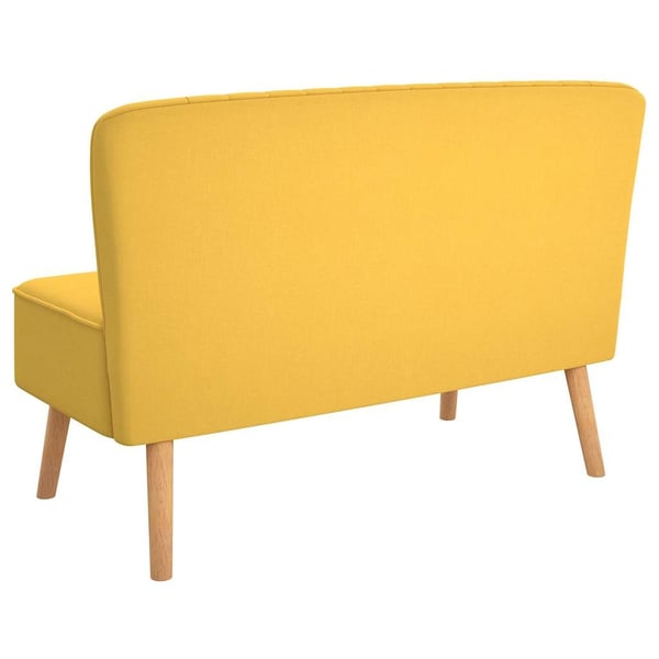 vidaXL stofsofa 117x55,5x77 cm gul