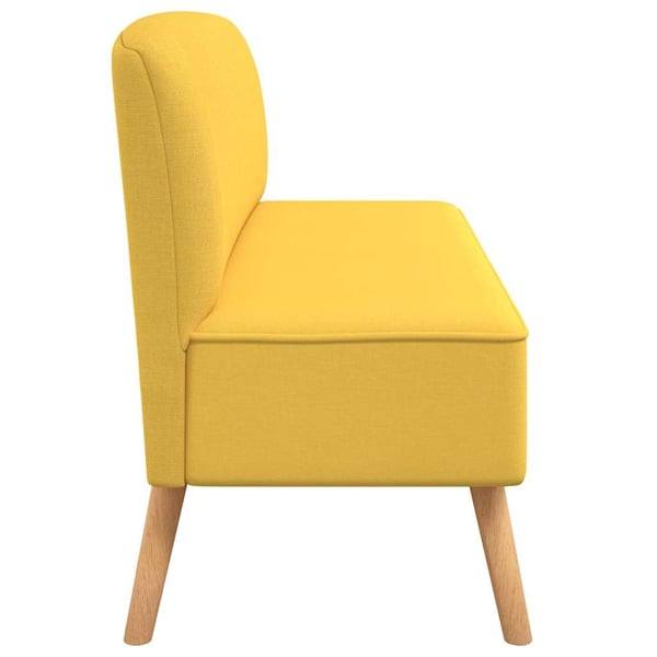 vidaXL stofsofa 117x55,5x77 cm gul