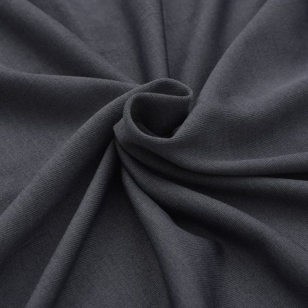 vidaXL Bordsöverdrag stretch 2 st antracit 243x76x74 cm