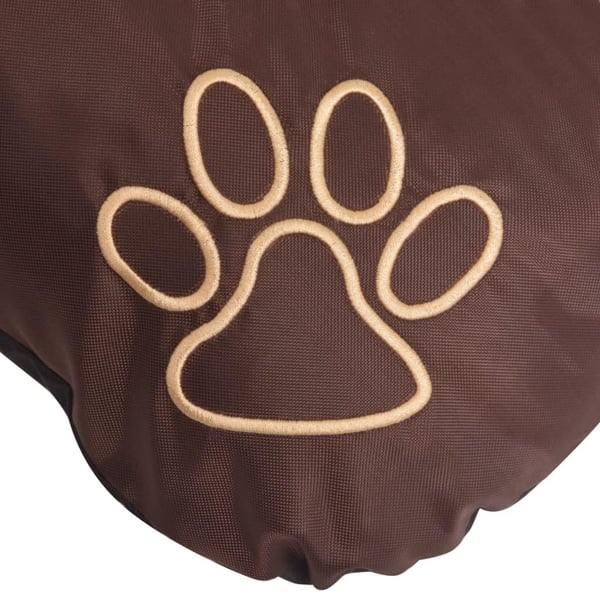 vidaXL hundemadras str. XL brun
