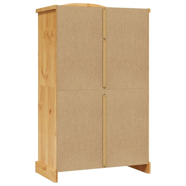 vidaXL Vaatekaappi Meksikon mänty Corona Range 2 ovea