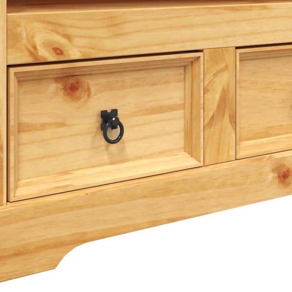 vidaXL tv-møbel Corona-serien 91x43x56 cm mexicansk fyrretræ