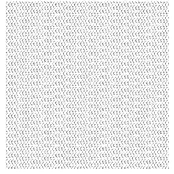vidaXL Kjedegjerde for hage rustfritt stål 100x85 cm 30x17x2,5mm