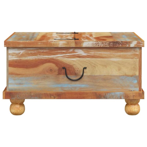 vidaXL sofabord 70x70x38 cm genbrugstræ