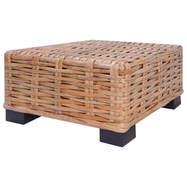 vidaXL sofasæt 27 dele naturlig rattan