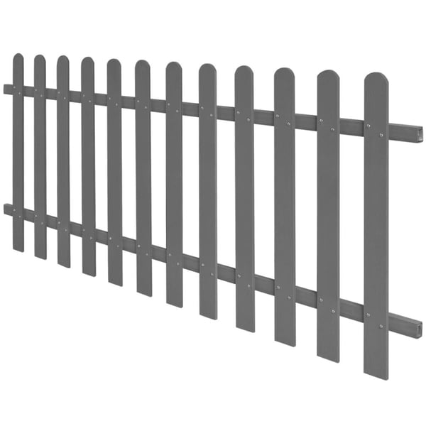 vidaXL stakit 200x80 cm WPC