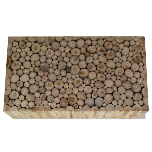 vidaXL sofabord 90x50x30 cm ægte teaktræ