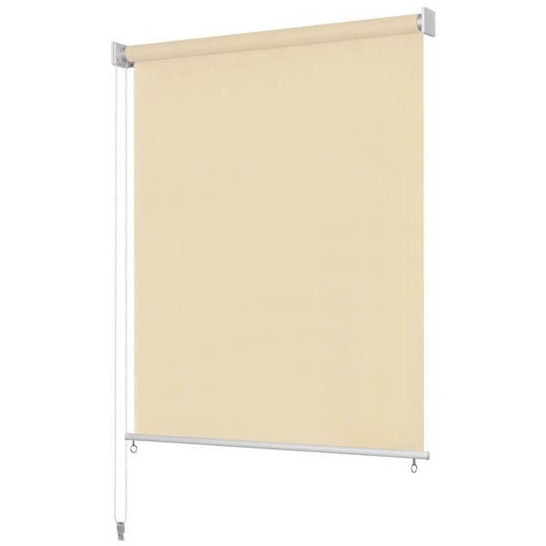 vidaXL udendørs rullegardin 100 x 230 cm cremefarvet
