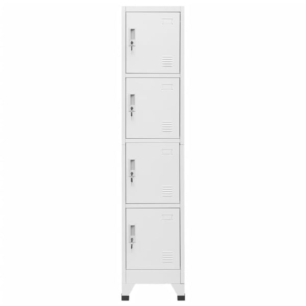 vidaXL Garderobeskap med 4 rom 38x45x180 cm