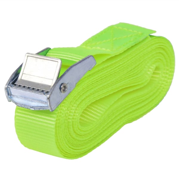 vidaXL Stropper 10 stk 0,25 tonn 5mx25mm fluorescerende grønn