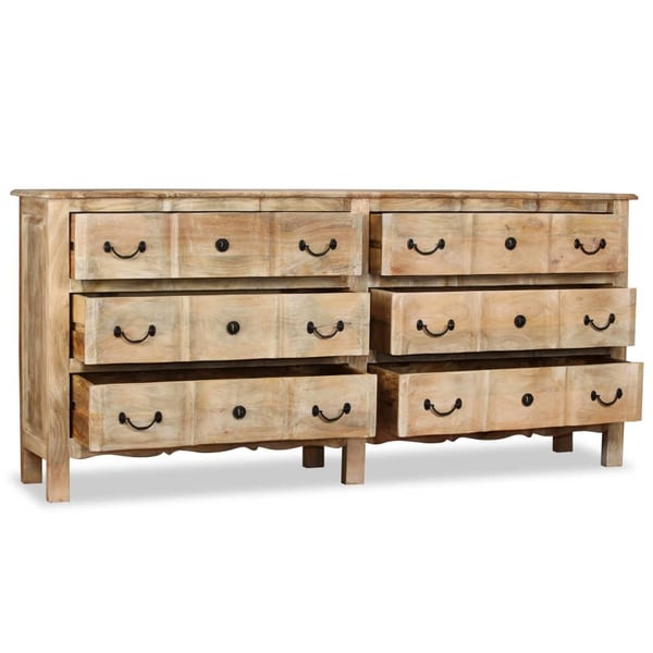 vidaXL skænk 200x40x90 cm massivt mangotræ