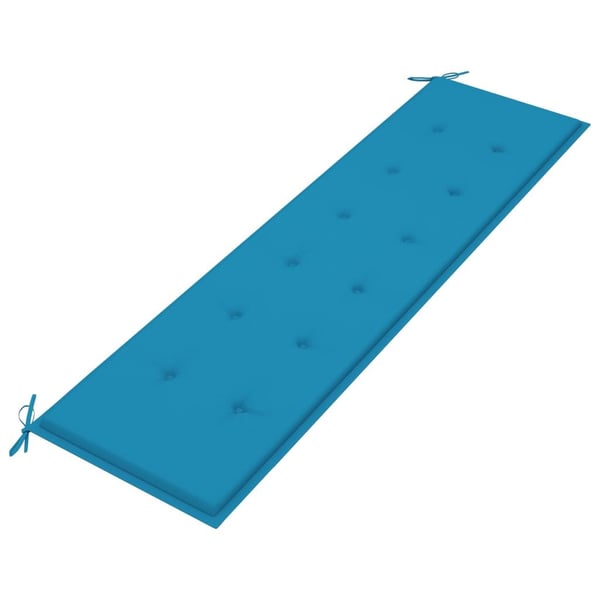 vidaXL hynde til havebænk 180x50x3 cm oxfordstof blå