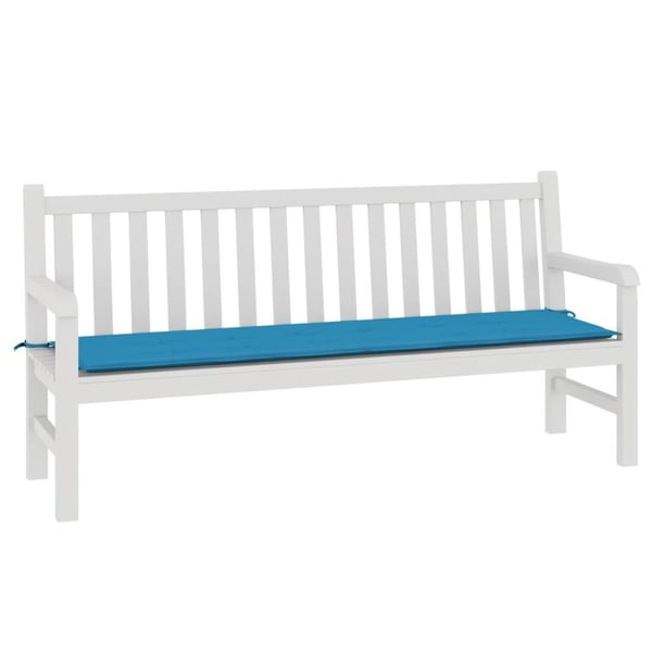 vidaXL hynde til havebænk 180x50x3 cm oxfordstof blå