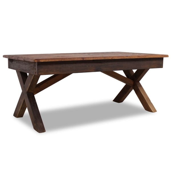 vidaXL Sofabord blandet gjenvunnet tre 110x60x45 cm change2