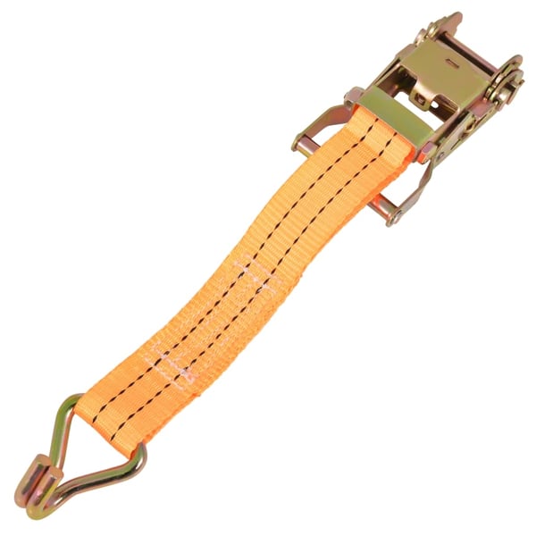 vidaXL Jekkestropper med skralle 10 stk 1 tonn 6mx38mm oransje