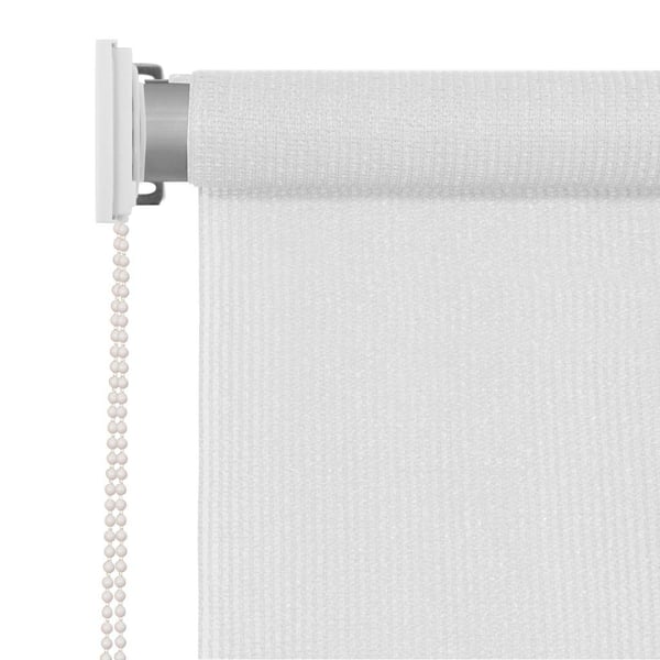 vidaXL Rullgardin utomhus 240x230 cm vit