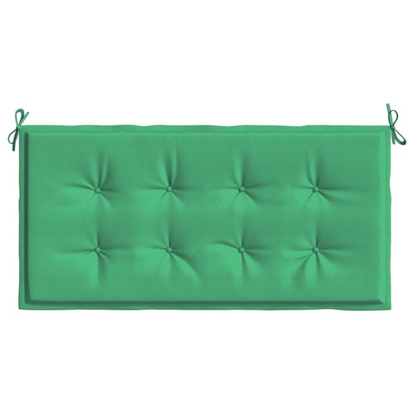 vidaXL hynde til havebænk 120x50x3 cm oxfordstof grøn