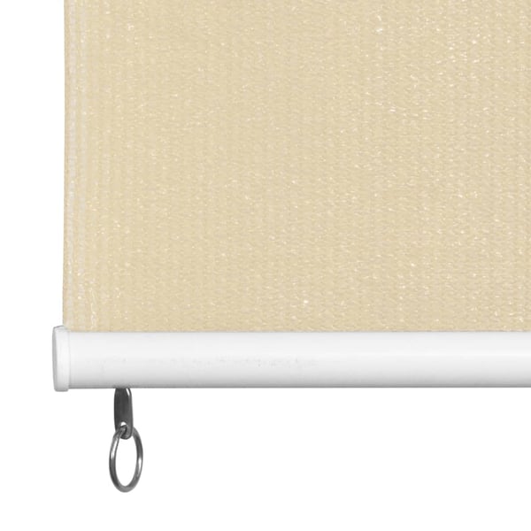 vidaXL Utendørs rullegardin 140X230 cm krem