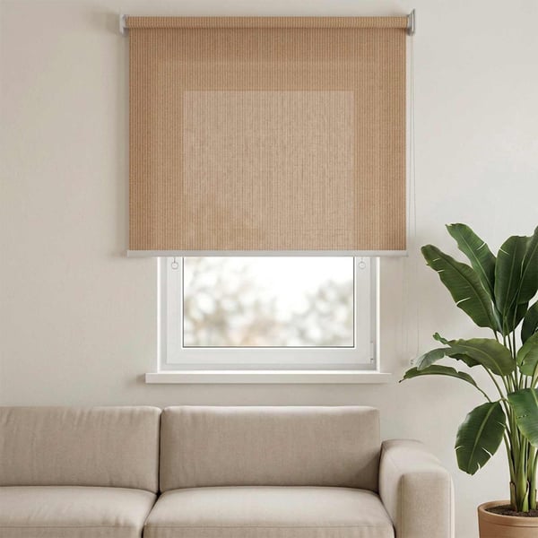 vidaXL udendørs rullegardin 100 x 140 cm beige