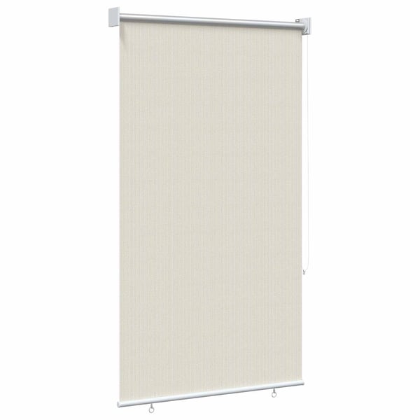 vidaXL udendørs rullegardin 100 x 140 cm cremefarvet