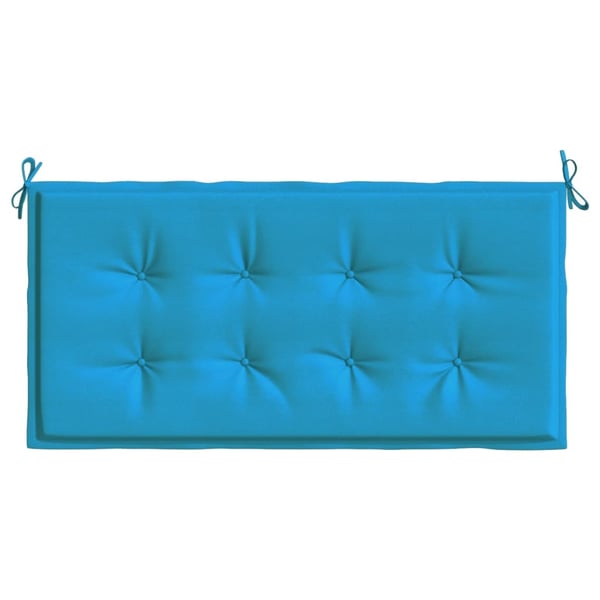 vidaXL hynde til havebænk 120x50x3 cm oxfordstof blå