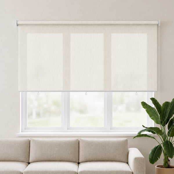 vidaXL udendørs rullegardin 120 x 230 cm cremefarvet