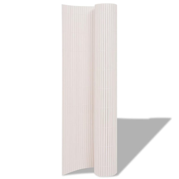 vidaXL Havehegn Hvid 150 x 300 cm