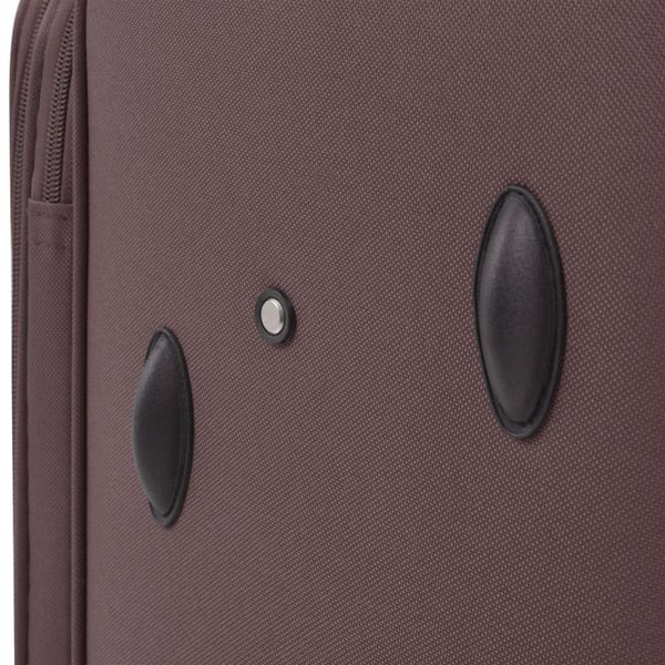 vidaXL softcase-trolleysæt 3 stk. kaffefarvet