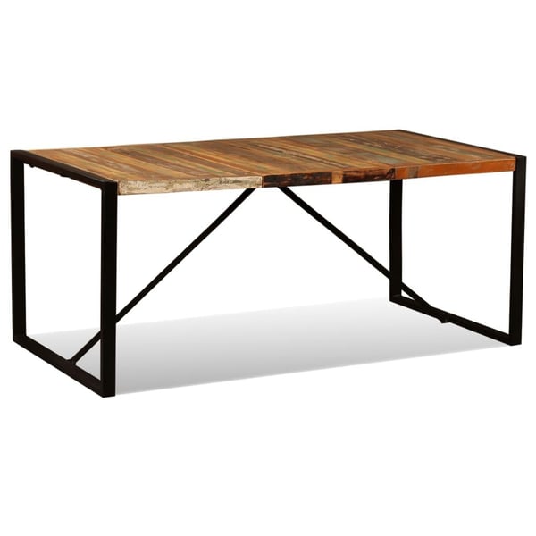 vidaXL Spisebord gjenvunnet heltre 180 cm