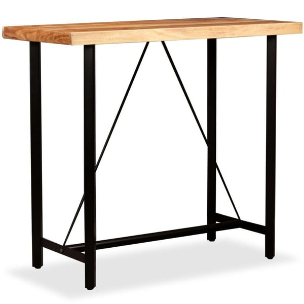 vidaXL Barbord heltre akasie 120x60x107 cm