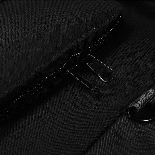vidaXL duffelbag i 3-i-1 army-stil 90 l sort