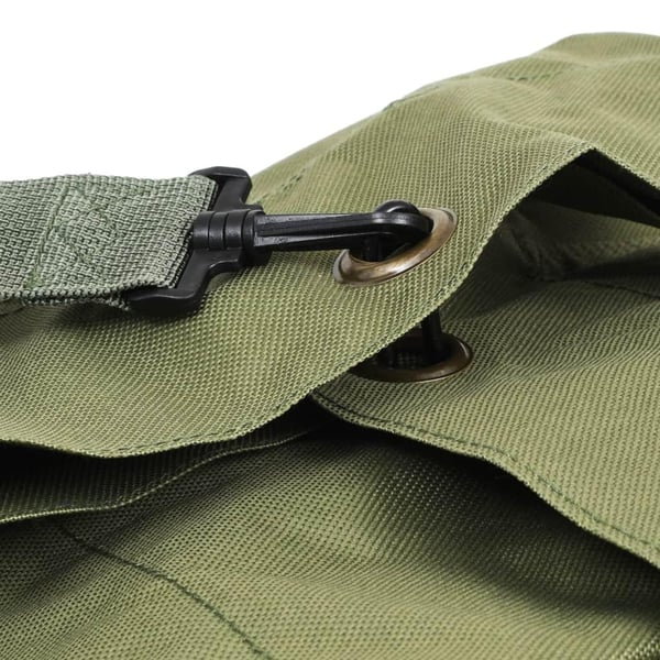 vidaXL Duffelveske i militærstil 85 L olivengrønn
