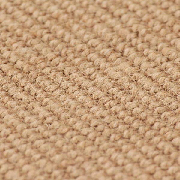 vidaXL Juteteppe med lateksbakside 160x230 cm naturell