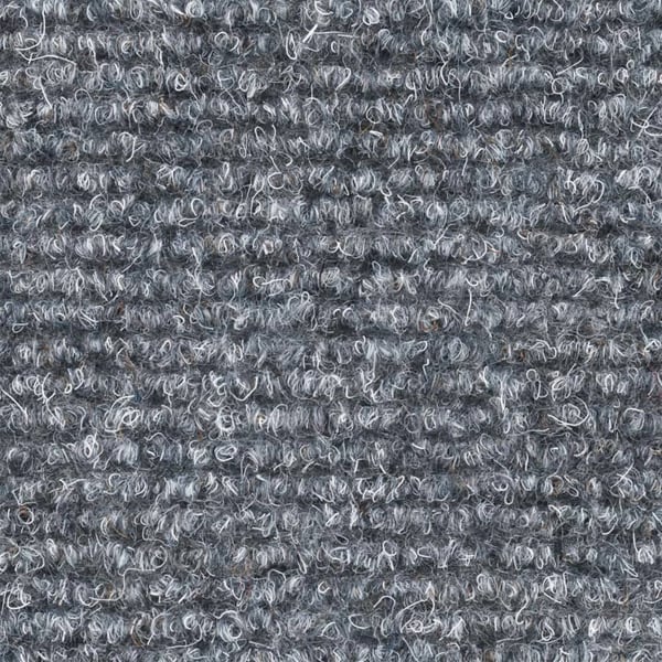 vidaXL Trappematter selvklebende 15 stk 56x17x3 cm lysegrå halvrund