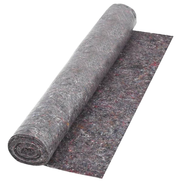 vidaXL Liukumaton maalarin fleece 50 m 180 g/m² harmaa