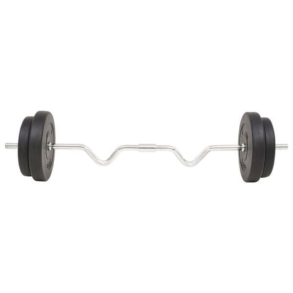 vidaXL Vektstangsett 30 kg