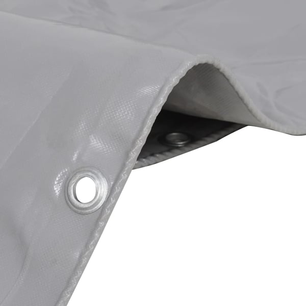 vidaXL Pressu 650 g/m² 2x3 m harmaa