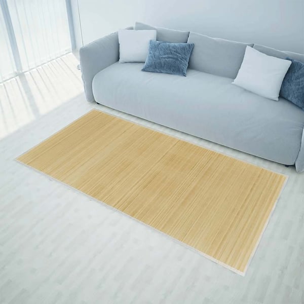vidaXL Bambumatto 100x160 cm luonnollinen