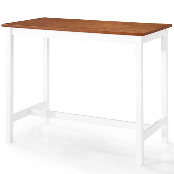 vidaXL Barbord og krakkesett 5 stykker heltre
