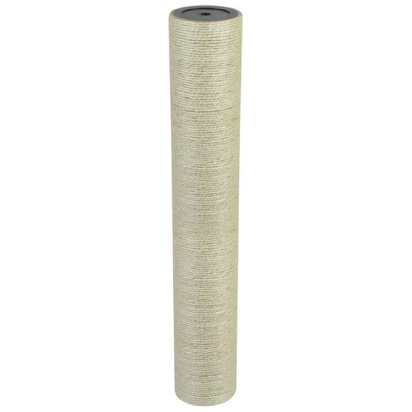 vidaXL Klorestativ til katt 8x50 cm 8 mm beige