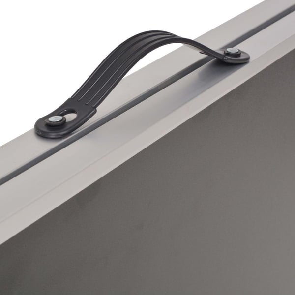 vidaXL Foldbart tapetbord MDF og aluminium 200x60x78 cm