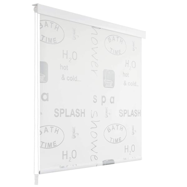 vidaXL Dusjforheng 80x240 cm splash