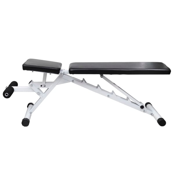 vidaXL Treningsbenk med vektstang og manualsett 30,5 kg