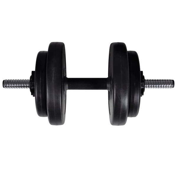 vidaXL Knebøy vektstangstativ med vektstang- og manualsett 60,5 kg