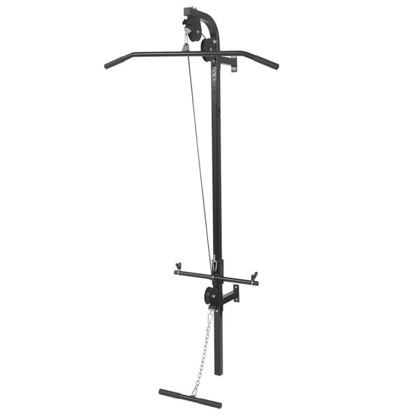 vidaXL Treningstårn med vektstang- og manualsett 60,5 kg